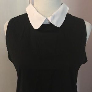 New ASOS Wednesday Addams Sleeveless Dress size 12